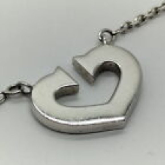 Cartier C Necklace 18K White Gold - Picture 7 of 10